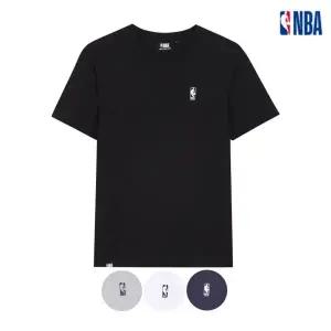 [롯데백화점]엔비에이 남여공용 스몰 로고 반팔티셔츠 (N252ST259P)