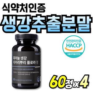 블로라 식약처인증 추출물 식약청인정 부모님 선물 플로라 프리미엄 가루 검은 마늘 치커리 진저 추출분말