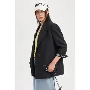 [럭키슈에뜨](강남점)[럭키위크]LQJAM25400 폴리 더블 자켓 [럭키슈에뜨] [온라인전용]