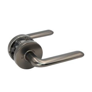 엔젤금속 ITL 113 EB 다크그레이 버튼형 방문손잡이 화장실 욕실 나무문 ABS도어 도어핸들 문고리