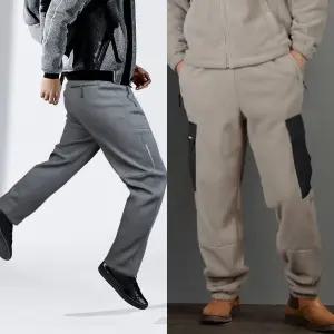 기모트레이닝바지 남자츄리닝 패딩운동복 겨울 체육복