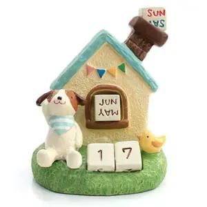 B펫하우스 도자기 큐브 만년달력 WFHU2KG