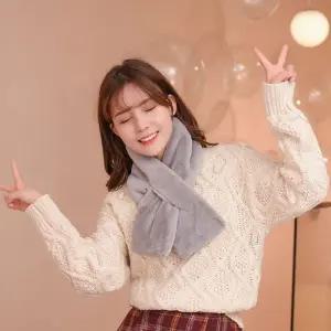 뿌띠목도리 털 여자머플러 커플 귀여운 목도리