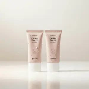 구달 맑은 어성초 진정 수분 톤업선크림 50ml+50ml 민감피부 톤업