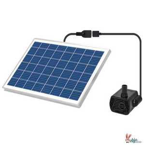 수질정화 실내 실외 연못 필터 여과기 태양광 패널펌프