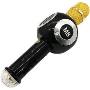 무선 블루투스 마이크 미러볼 LED 댕 가용 8핀 캠핑용 녹화 핸드 강연