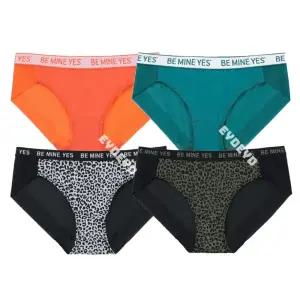 [롯데백화점]예스 [4종택1]볼드로고/호피나염 포인트 여성헴팬티 YSWPZ671