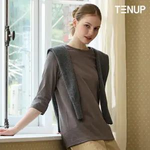 텐업 코튼100 7부소매 티셔츠 5종