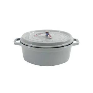 스타우브 B품 오벌 꼬꼬떼 화이트트러플 31cm 인덕션 무쇠 주물냄비