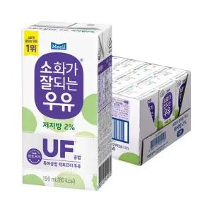 [매일] 소화가 잘되는 저지방 우유 190ml 24팩