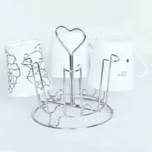 원형 컵정리대 6P 컵걸이 주방정리대 컵고리 원형컵걸이 컵정리대 주방정리