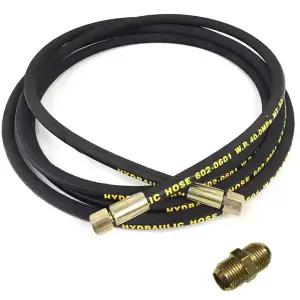 고압 구리스 호스 G35-6M 6미터 연결 니플 에어 자동 구리스건 펌프