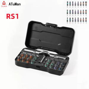 YOUPIN DUKA ATUMAN 비트 드라이버 스크루 가정용 DIY 렌치 다목적 도구 수리 래칫 IN1 RS1 마그네틱 도구 S2 24 세트
