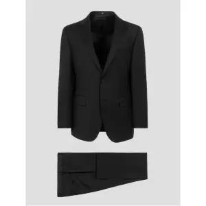 [GX BLACK] 울 스트래치 솔리드 슬림핏 수트 세트  차콜 (PS001343784)