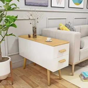 틈새 사이드 테이블 서랍 수납장 침대옆 간이 선반 2단