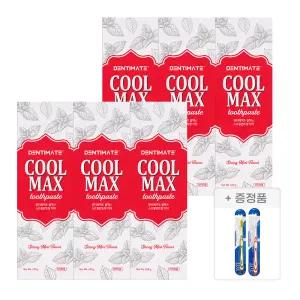 [크리오] 덴티메이트 쿨맥스 스트롱민트향치약 100g 6입
