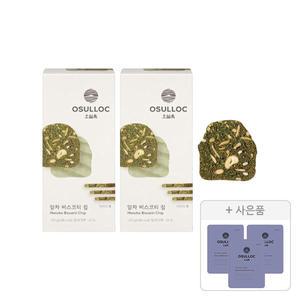 오설록 말차 비스코티 칩 100g, 2개 + 증정(피치 파파야 블랙티, 3개)
