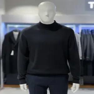 [트루젠] 트루젠 (캐시미어+) 블랙 반터틀넥 기본핏 니트티셔츠 2344SP110450