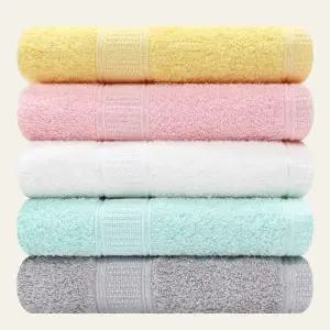 송월 타올 호텔 수건 10장 아날도바시니 프라임40 무지 20수 면