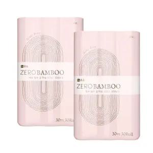 휴홈 글루프리 제로 대나무 화장지30M 30롤+30롤