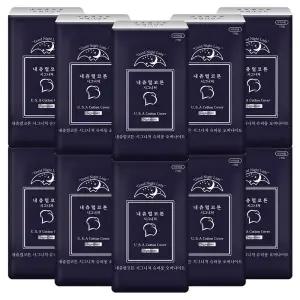 내츄럴코튼 시그니처 샘방지 저자극 안심 슈퍼롱 생리대 날개형 오버나이트 이상 7개입 10개