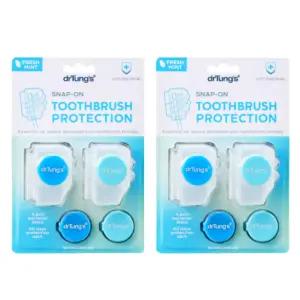 닥터텅스 칫솔 살균기 소독기 휴대용 케이스 블루 2개 BNS