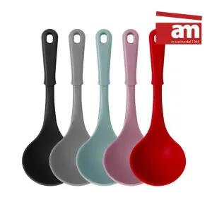 [NS홈쇼핑]am 실리콘 미니국자 다용도 서빙 스푼 요리 먹방 국자 차콜 13700..