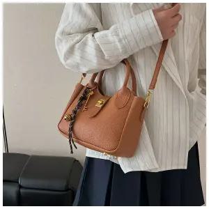 수지네작업실 키팬던트버킷백 가죽공예키트 DIY 가죽가방만들기 퀼트 패키지