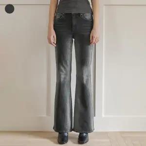 [GUESS]게스진 여성 브러쉬 포인트 블랙 플레어 부츠컷(OP3D5317)