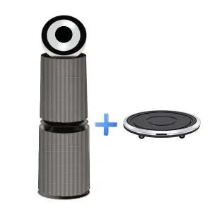 LG전자 퓨리케어 오브제컬렉션 AI+ 공기청정기 M 필터 AS355NSNAM 무빙휠 세트 전국무료배송 (ONE)