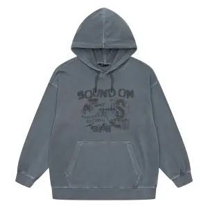 [소이] 남자 봄이월 피그먼트후드티(25F1410)