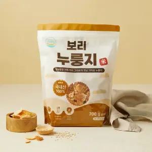 [매홍] 국내산 100  보리누룽지 700g  +서리태 추가)