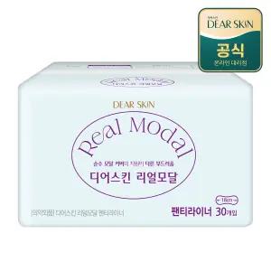 디어스킨 생리대 슬림 팬티라이너 30P x 6팩