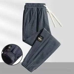 기모 코듀로이 남자 남성 조거 팬츠 겨울 트레이닝 바지 방한 바지 기모