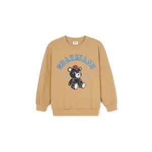 M 키즈긴팔티 GQC 7AMTC0144-45BGS 모노베어 아플리케자수 맨투맨 클리블랜드 가