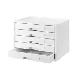 시스맥스 칼라캐비넷 와이드 5단 WH 281057 364x278x278 박스 2개입) 자재