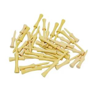 대나무 높이고정 골프티 드라이버 골프 티꽂이 35mm 40mm 45mm 50mm