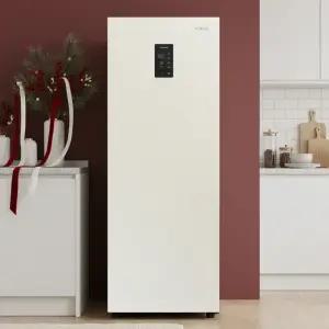 25년 신제품 위니아에이드 클라쎄 미니 스탠드형 김치냉장고 1도어 메탈 아이보리 KAE112TWMEV8 용기 기본구성