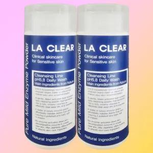 2개 라클리어 퓨어마일드 엔자임 파우더워시 효소클렌저