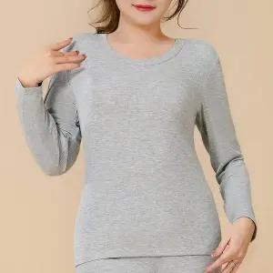 블루엔젤 여성 레이온 골지 스판 내의상의 내복상의 빅사이즈 가능