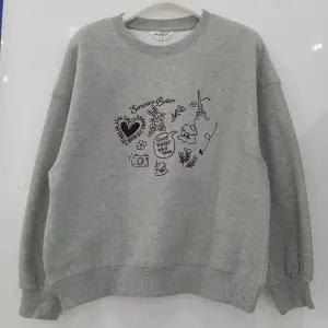 [에꼴리에][모다부평]빈티지 자수 사카리바 기모티/25D1456GY_BP