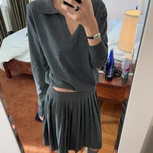 [메이비베이비] Zelie Knit Skirt Set (2colors)
