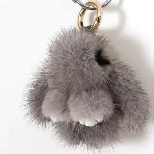 69천연밍크 큐티 토끼키링