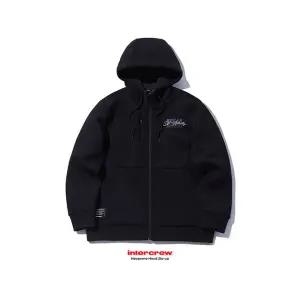 남성 루즈핏 네오프렌후드 집업 ITV4DH03ABK (블랙)