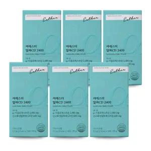 여에스더 알파CD 2400 (3.5g x 14포 x 6개, 84일분) 알파시클로덱스트린 스틱포