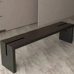 정원 카페 철제 펜션 화이트 스틸 평벤치 야외용 야외