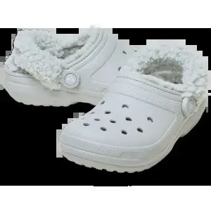 갤러리아 [크록스 본사][공용]클래식 플리스 라인드 클로그 (그레이) 211396-1F