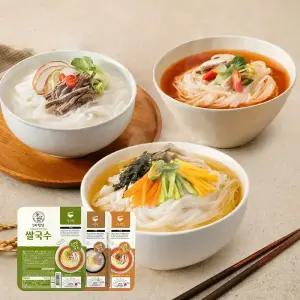 경주 미정당 우리쌀 쌀국수 36개 (멸치맛12개+사골맛12개+얼큰한맛12개)