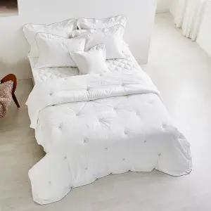 [롯데백화점]헤지스홈 고밀도 프레드 화이트[9온스]퀼트이불 퀸(200x230cm)