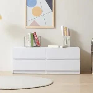 레채 2단 거실장 1200